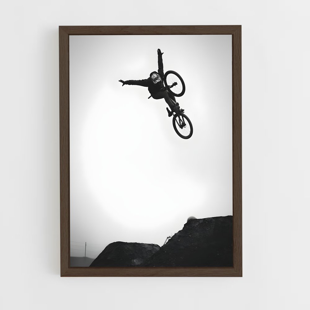 Poster Saut de Brandon – affiche Cyclisme (vue 5)